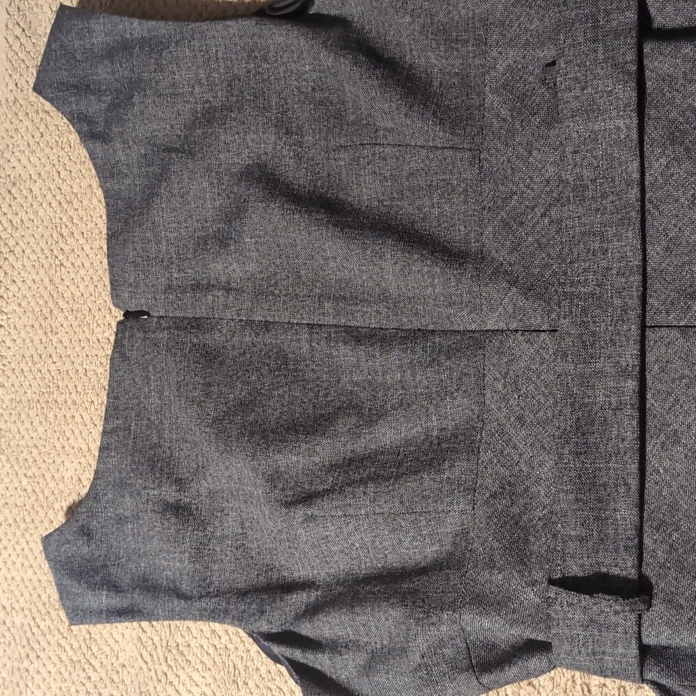 Banana Republic Grey Lined Dress - Picture 5 of 6